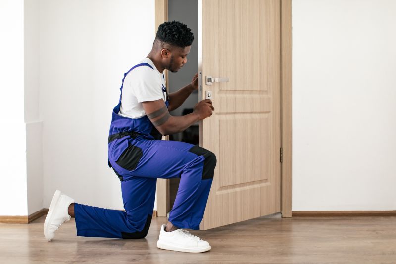 Door Knob Repair in Progress